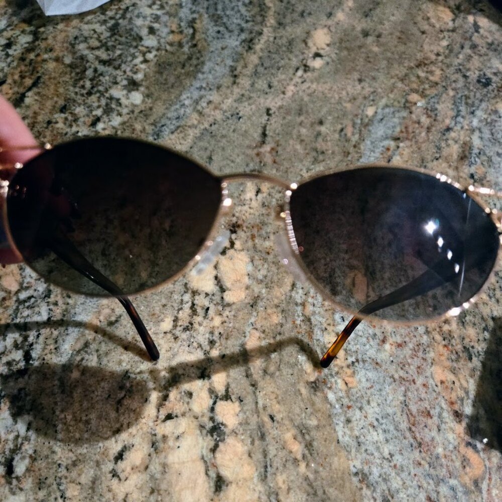 Oceanus Playboy Collab Sunglasses Tortoiseshell Arm